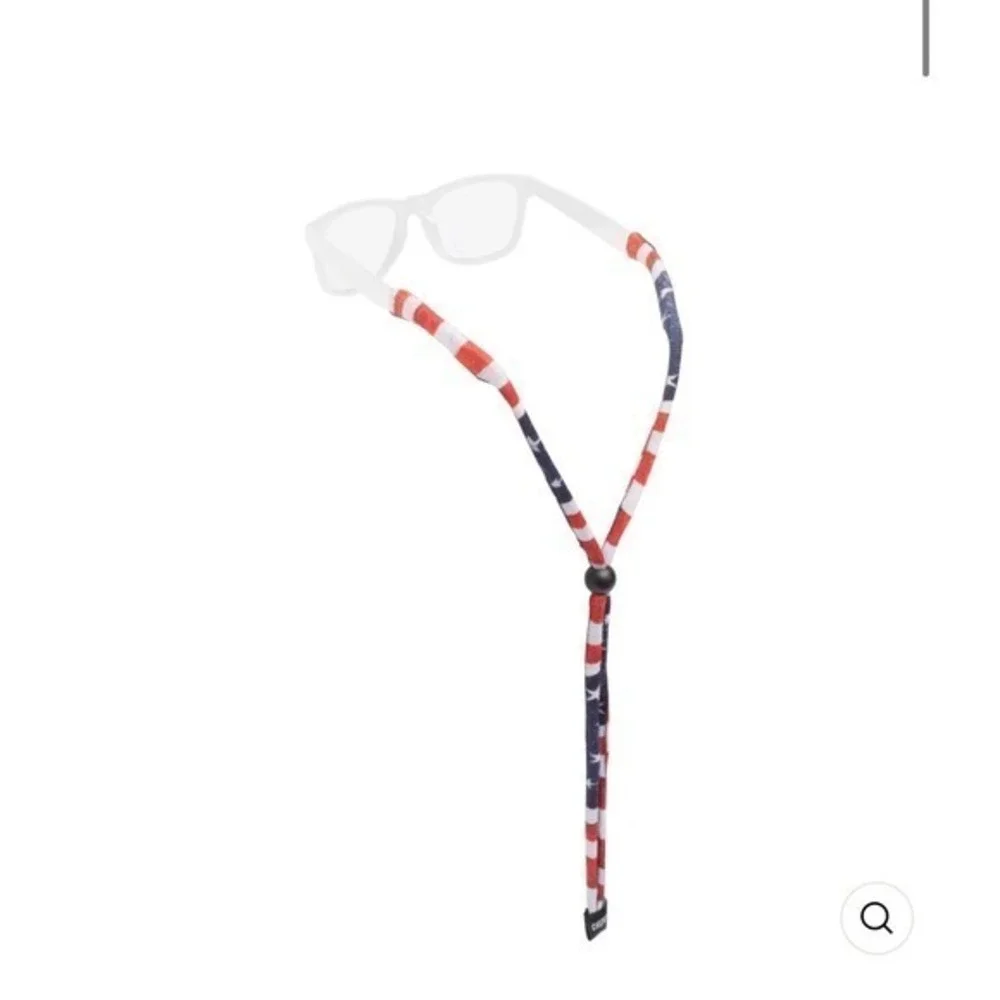 CHUMS Original Patterns Eyewear Retainer – American Flag – NWT
